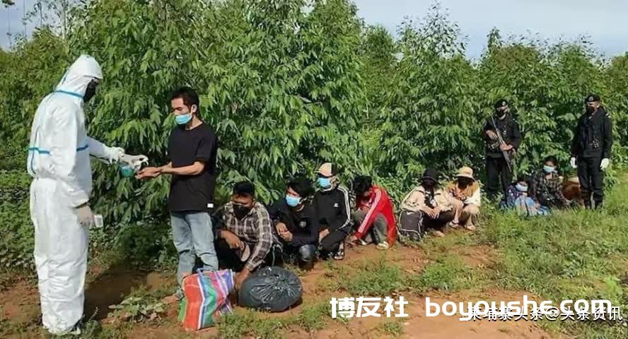 从柬埔寨偷渡前往泰国，7名中国人被捕！